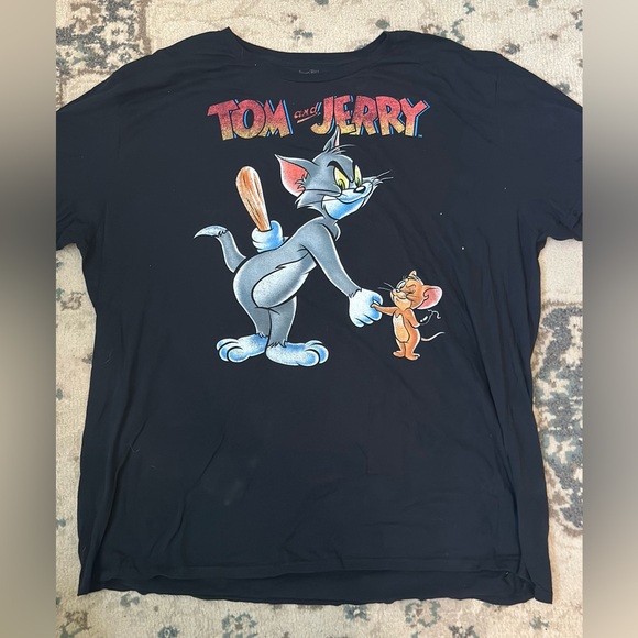 Other - Tom and Jerry Black Kids T-Shirt